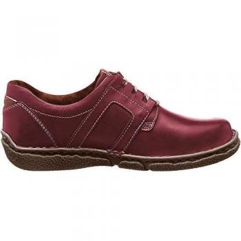 Zapato Bajo de Mujer Josef Seibel Neele 44 | Rojo, con Cordones