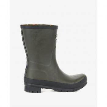 Barbour Banbury Women's Short Wellingtons - Olive - UK5 EU38 US7