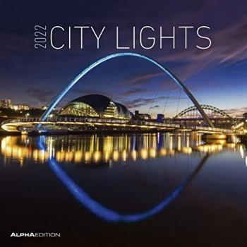 City Lights Square Wall Calendar 2022
