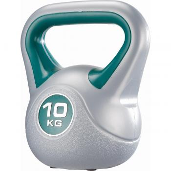 Gymstick - Pesa rusa (incluye DVD, 12 kg), color gris y azul Talla:10 kg