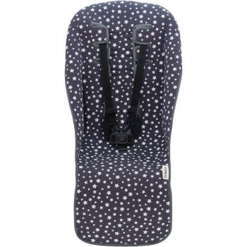 Colchoneta Uppababy Vista y Cruz Jyoko - Tejido Suave y Certificado Oeko-Tex, compatible con silla de paseo Uppababy Vista y Cruz Jyoko, color Winter Sky