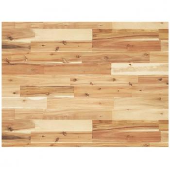 Tablero Escritorio Madera Maciza Acacia Sin Tratar 80x60x4 Cm Marrón