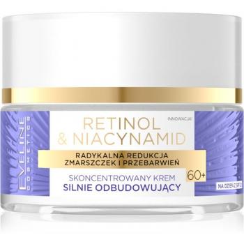 Eveline Crema de Día Reparadora 60+ con Retinol y Niacinamida SPF 20, 50 ml