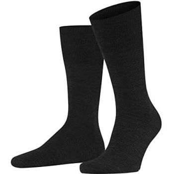 Falke Airport Wool Blend Men's Socks - Anthracite - Size 49/50