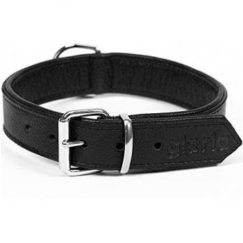 Collar para Perro Gloria Drymilled Negro, 35 x 1,5 cm, piel drymilled