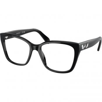 Swarovski SK2008 (1001) Square Black Women's Glasses