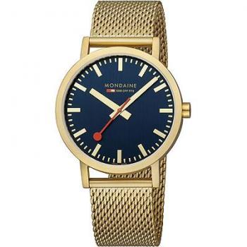 Reloj Mondaine SBB Classic IP Gold - Acero Mate (40mm)