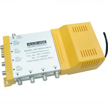 König SAT-MS54-KN10 - Switch de vídeo