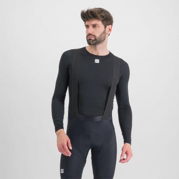 Camiseta Interior Sportful Midweight De Manga Larga Negra