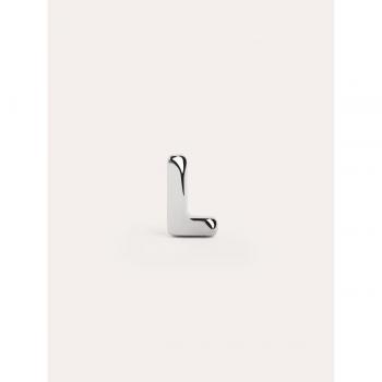 Pendiente Suelto Singularu Letter Plata - Elegante Pendiente de Plata con Baño de Rodio y Letra L