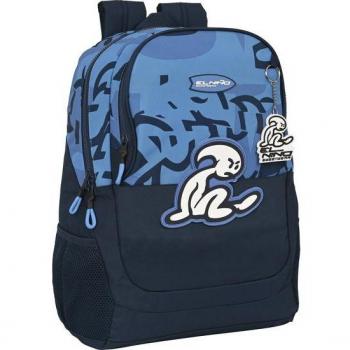 Safta Mochila Escolar con Carro Incluido y Diseño El Niño 'Bahía'