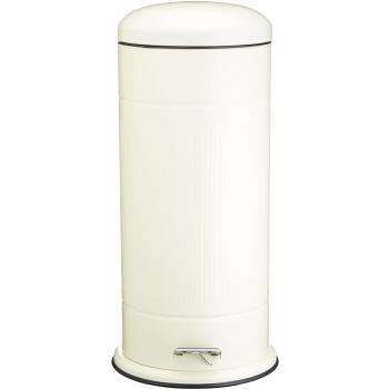 Living Nostalgia Kitchen Craft Cubo de la Basura con Pedal, 30 L