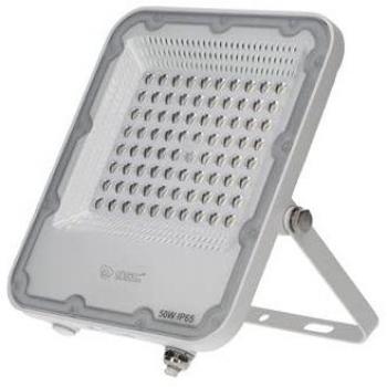 Proyector LED Aluminio 50W 6500K IP65 Blanco - Versátil y Eficiente