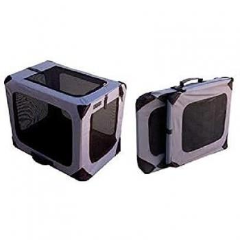 Freedog FD1000063 - Transportin Coche, para Perro y Gato, Color Gris