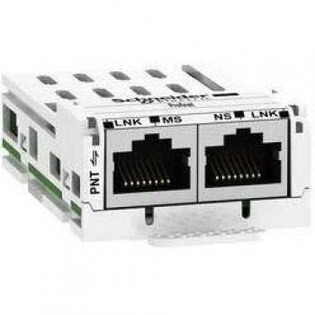 Schneider Electric Módulo de comunicación PROFINET VW3A3627 para convertidores de frecuencia ATV32 y ATV600, compatible con Altivar Machine ATV340, excepto Sercos drives