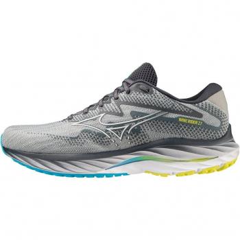 Zapatillas Mizuno Wave Rider 27 Hombre Gris