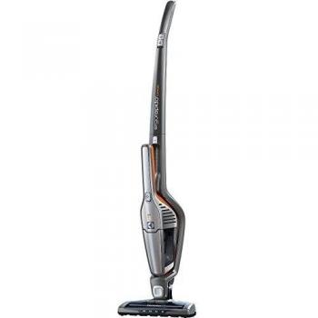 Electrolux ZB3013- Aspirador escoba ErgoRápido 2 en 1 con batería de Litio TurboPower, color gris metalizado