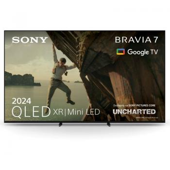 TV QLED 65 - Sony Bravia 7, MiniLED, 4K HDR, Google Smart 2024, Gaming PS5, IMAX Enhanced, Dolby Atmos/Vision, Chromecast, Airplay, 120Hz