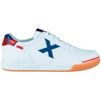 Zapatillas de fútbol sala Munich G-3 Profit 405 Blanco/Azul/Rojo