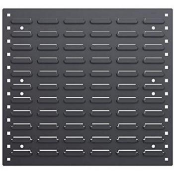 Placa de visualización perforada 495x457 mm gris antracita RAL7016