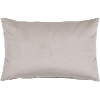 Cojín Beige Poliéster 45 X 30 Cm