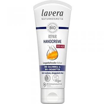 Crema de manos reparadora Lavera, 75 ml
