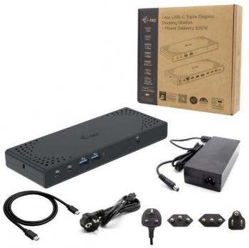 i-tec USB-C Triple Display Docking Station Gen 2 + Power Delivery 100W