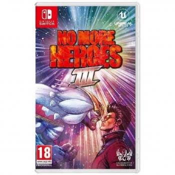 No More Heroes 3 - Juego para Consola Nintendo Switch, acción-aventura, mundo abierto, gráficos en estilo cel-shading, jugabilidad con combate basado en habilidades y misiones secundarias, incluye personajes únicos y una narrativa intrigante