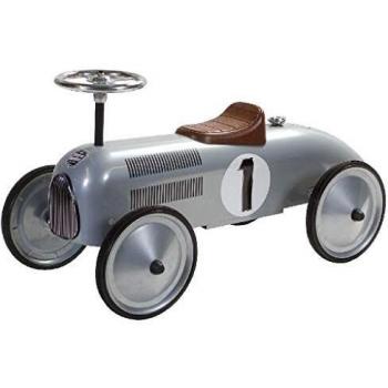 Coche Correpasillos Infantil Retro Roller Jean Plata 75x40x40 cm