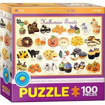 Eurographics Halloween Treats 100-Piece Puzzle