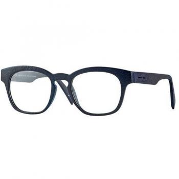Italia Independent II 5015 CRK.021 Men's Eyeglasses Blue Size 48 - Frame Only - Blue Light Block Available