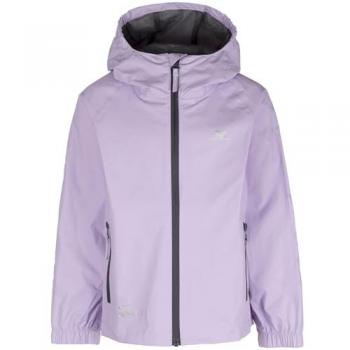 Trespass Kids Qikpac Waterproof Packaway Jacket - Purple/Gelsomino - Size 5-6 Years