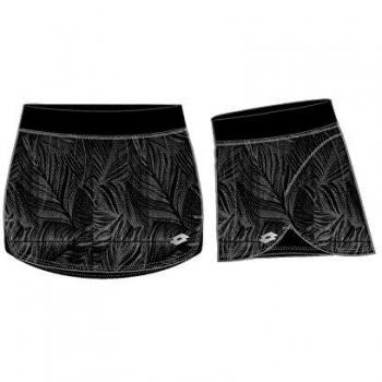 Lotto Paddle Skirt W - Falda, Mujer, Negro