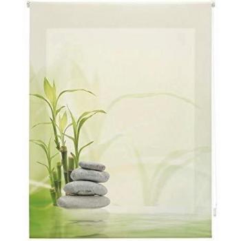 Homeflex Storalia - Estor Digital Salon Bambu - Enrollable - 160X250 cm - Disponible en Varias Medidas