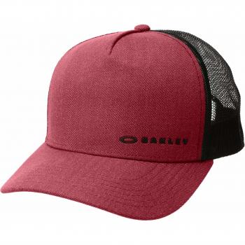 Oakley Gorra Camionero Chalten Iron Rojo