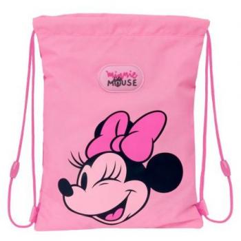 Saco Plano Junior Minnie Mouse Loving 26x34x1cm