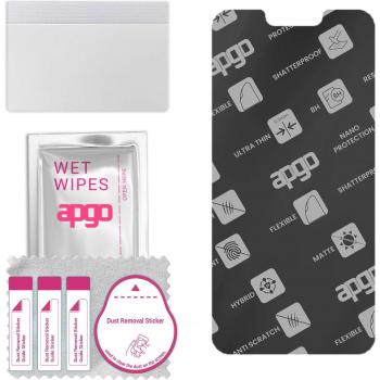 Cristal Híbrido Mate Protector Flexible Nano Compatible con Apple iPhone 13, Resistente a Rayones, Reemplazo Ideal para Vidrio Templado