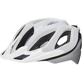 KED Spiri Two - Casco de Bicicleta - Blanco Contorno de la Cabeza M | 52-58cm 2019