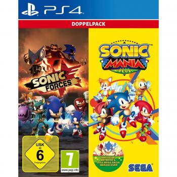 Paquete Doble de Juegos Sonic Mania Plus y Sonic Forces para PlayStation 4