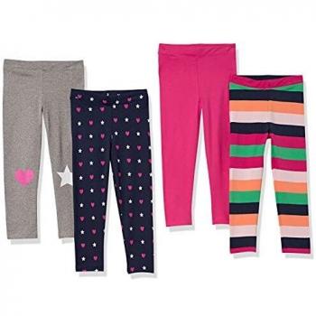 Marca Amazon - Spotted Zebra GSZ60027SP18-Leggings Niñas multicolor Heart/Star L
