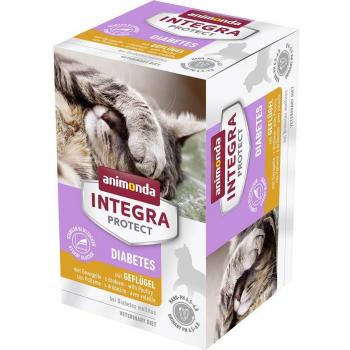 Animonda Integra Protect Adult Diabetes 6 x 100 g para gatos - Vacuno y Salmón