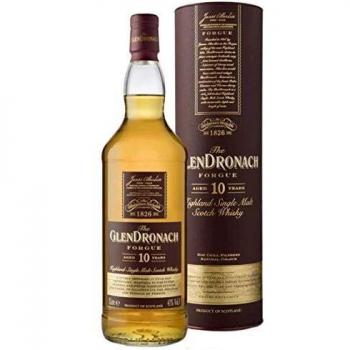 GlenDronach 10 Años Forgue Whisky Escocés Single Malt 1L 43% Vol