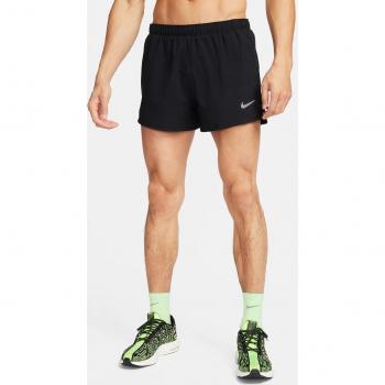 Nike - Short de hombre Fast Nike Dri-FIT con malla interior de 8 cm - Negro (XL)
