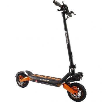 Zwheel - Patinete eléctrico plegable ZCougar Plus Homologado DGT, color negro, con motor de 350W, batería de litio de 36V y 10Ah, velocidad máxima de 25 km/h, autonomía