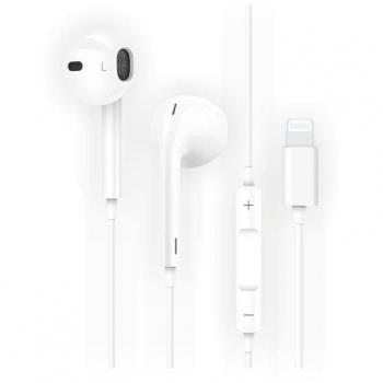 Tech One Tech Eartech Hip TEC1201 Auriculares con Micrófono Lightning Blancos