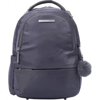 Mochila Totto Adelaide 2 2.0 Mujer Gris Periscope con Bolsillo Laptop 14