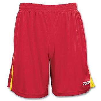 Joma Tokio - Pantalón de equipación Unisex, Color Rojo/Amarillo, Talla S