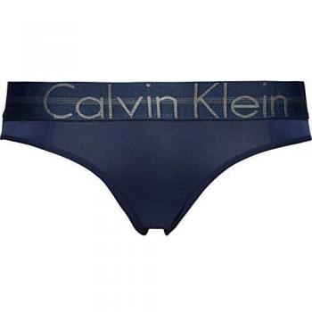 Calvin Klein Ropa Interior Estilo Bikini, Sombra Azul, S para Mujer