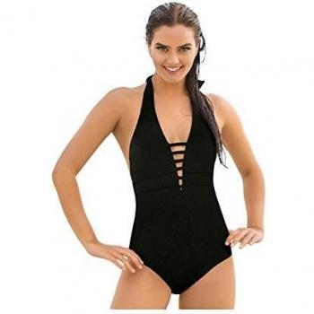 Leonisa Bañador Entero de Escote Muy Profundo