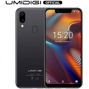 UMIDIGI A3 Pro Smartphone Libre 4G Volte 5.7Incell 19: 9 Face Unlock 3GB + 32GB, 2 + 1 Ranura Triple 12MP + 5MP Doble cámara Android 8.1[Negro]